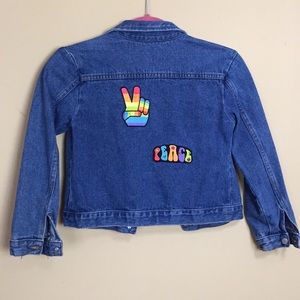 Denim Jacket with patches